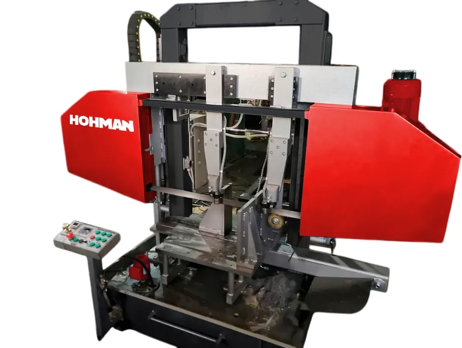 Колонный ленточнопильный отрезной станок - HOHMAN 550